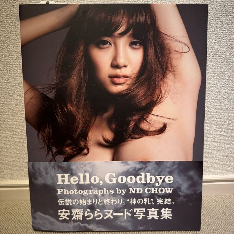 二手 日本 安齋らら 安齋拉拉 Hello,Goodbye 寫真 寫真集 寫真書