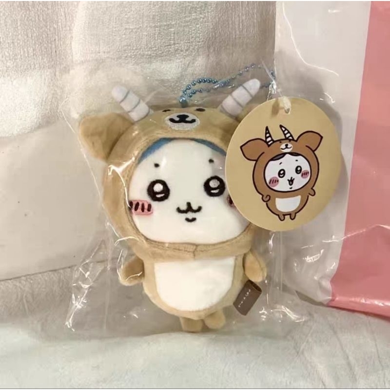 chiikawa吉伊卡哇 小八吉伊鹿角黑斑羚羊系列玩偶包掛飾