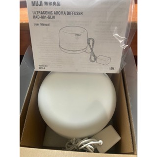 二手無印良品大容量超音波芬香噴霧器 直徑168x高121mm，香氛，霧化香氛 香氛器