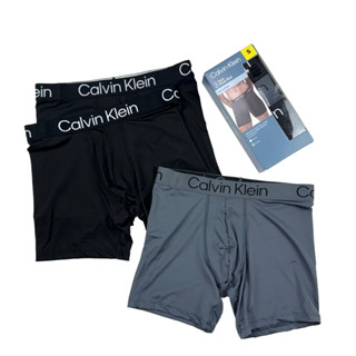 極細纖維 Calvin Klein 大標 長版 男內褲 內褲 環保 透氣 CK 彈性纖維 四角褲 #1340