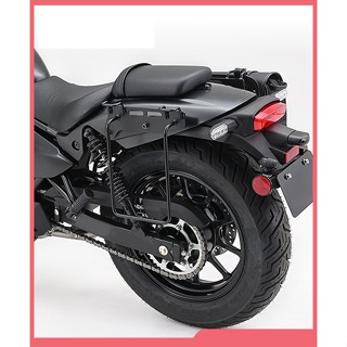 EL450-B篷布馬鞍包 適用於 Kawasaki Eliminator500改裝馬鞍包支架組 EL45 德國兵500