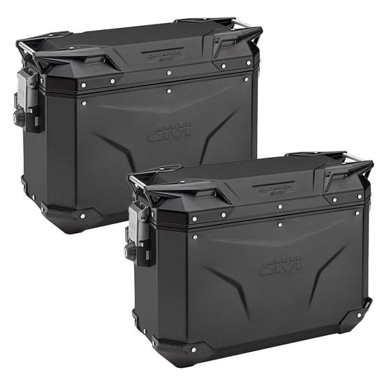 【GIVI】售完不補 OBKE37B PACK2 37公升 鋁側箱組 台灣總代理