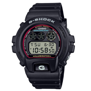 CASIO 卡西歐 G-SHOCK 經典百搭 潮流復古 三眼運動電子錶 DW-6900RL-1