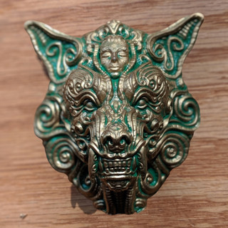 Tazo工坊[ROG]華麗的狼ornate wolf 3D列印模型