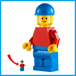 LEGO 樂高 40649 藍帽紅衣藍褲 小人偶 單人偶 全新品, (參考 樂高經典系列 大人偶 放大版 )