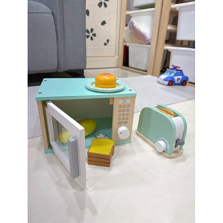 【二手】木製玩具 辦家家酒 廚房傢俱 廚房用品 廚房玩具
