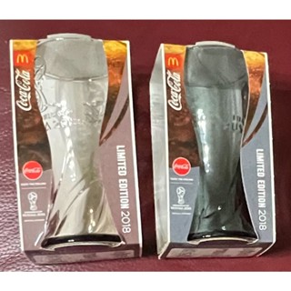 麥當勞 2018 可口可樂杯 Coca-Colar 收藏 可樂杯 玻璃杯 造型 經典 曲線杯