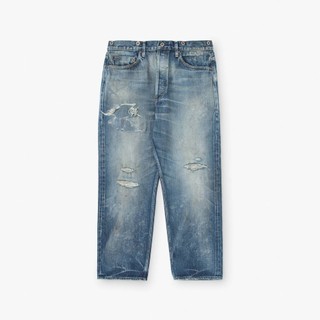 MADNESS HARD AGING DENIM PANTS. RELAXED 餘文樂同款