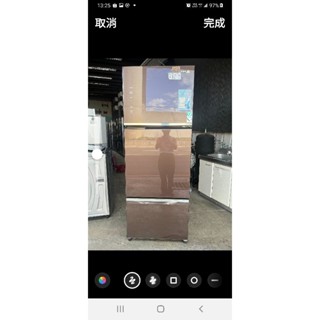 節能省電.2018年.一級能效～二手中古東元455公升雙門變頻冰箱，型號SR-A46GDV，2018年，保固3個月
