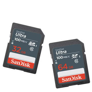 SanDisk Ultra SDXC/SDHC 32GB/64GB 100MB 相機記憶卡 SD大卡 手機讀卡機