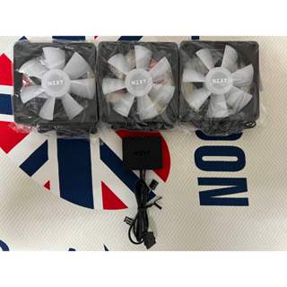 NZXT 恩傑 F120 RGB Core 核心扇 黑色套組 附風扇燈光控制器