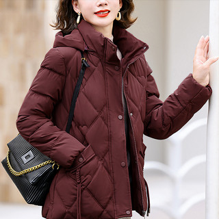 胖胖美依棉服 新款冬韓版寬鬆加厚連帽麵包服棉衣外套1F073-7147