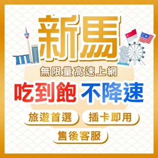 新馬上網絡卡 短天數 不降速吃到飽/新加坡網絡卡/馬來西亞網絡卡/新馬網絡卡/新馬上網/4G高速上網/新加坡民丹島旅遊網絡卡