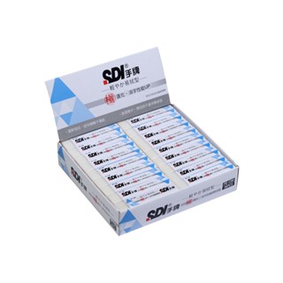 SDI 手牌 輕感易拭型筆擦 橡皮擦 臺灣製 36個 /盒 PE-12W