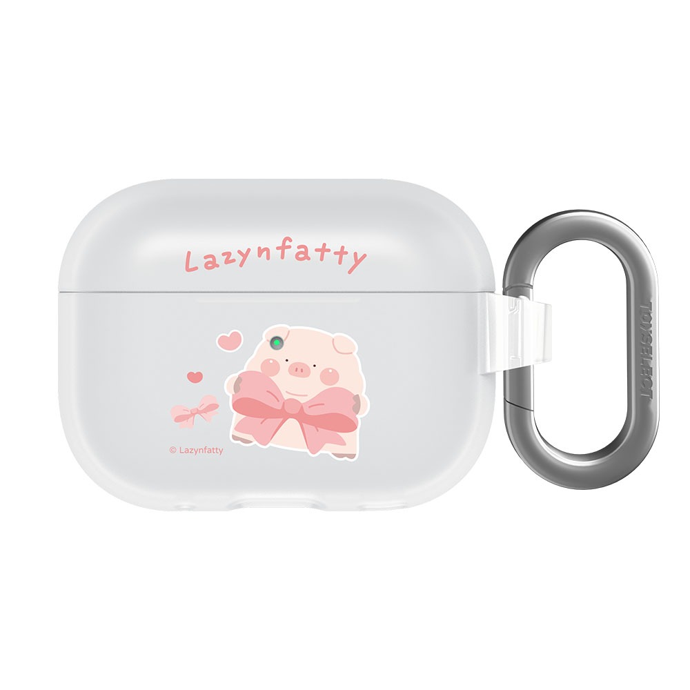 【TOYSELECT】胖才可愛蝴蝶結肉呆強悍防摔AirPods保護套