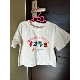 🌟二手童裝👶 韓系平價服飾-卡通插圖短T (已售出)