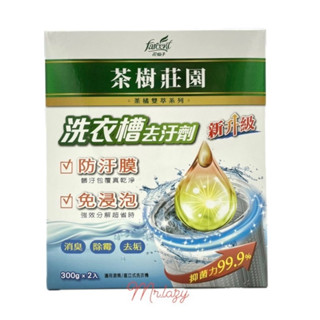 茶樹莊園洗衣槽去汙劑（300g x 2入）