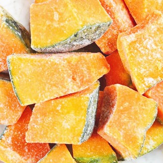 【海產教父】臺灣產 冷凍帶皮南瓜塊 (1000g±10%/包) 蔬菜/冷凍蔬菜/南瓜/南瓜丁