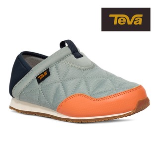 【TEVA】童麵包鞋 兩穿式防潑水 保暖 菠蘿麵包鞋/休閒鞋/懶人鞋 - ReEmber 寧靜灰 (原廠)
