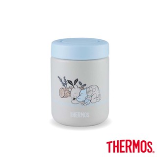 【THERMOS膳魔師】真空保溫食物罐500ml(JBR-500WP-WW) 小熊維尼星空露營篇