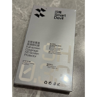 閃魔SmartDevil 9D滿版 全透明高畫質鋼化膜 適用iPhone 15 Pro Max 兩片裝+神器