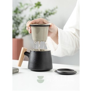 〖臺灣現貨〗多功能質感雙層分離泡茶杯 泡茶神器 辦公室必備 茶杯 泡茶杯 茶壺 辦公室水杯 泡茶 茶具 日系茶壺 泡茶壺