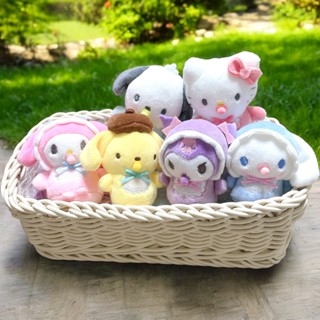 【現貨】日本 Sanrio 三麗鷗 奶嘴 嬰兒 毛絨娃娃 Hello kitty 美樂蒂 酷洛米 布丁狗 大耳狗 帕恰狗