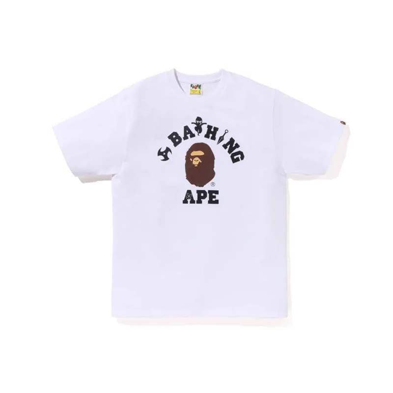 BAPE 忍者大學猿短T 白色 短袖 BAPE-329 [台灣現貨]