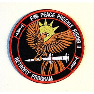 F-16 和平鳳凰 10CM PATCH 臂章 ARM-F16PPR