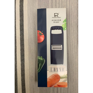 -FRANCASINO 多功能切菜器/刨磨器/刨絲器/切片器/刨刀 #附6種替換刀片