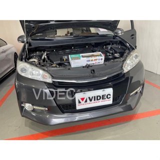 威德汽車 臺中實車安裝 WISH 實車安裝 掃瞄者 PS3 GPS 測速器 電子式10吋大螢幕 後視鏡 行車記錄器