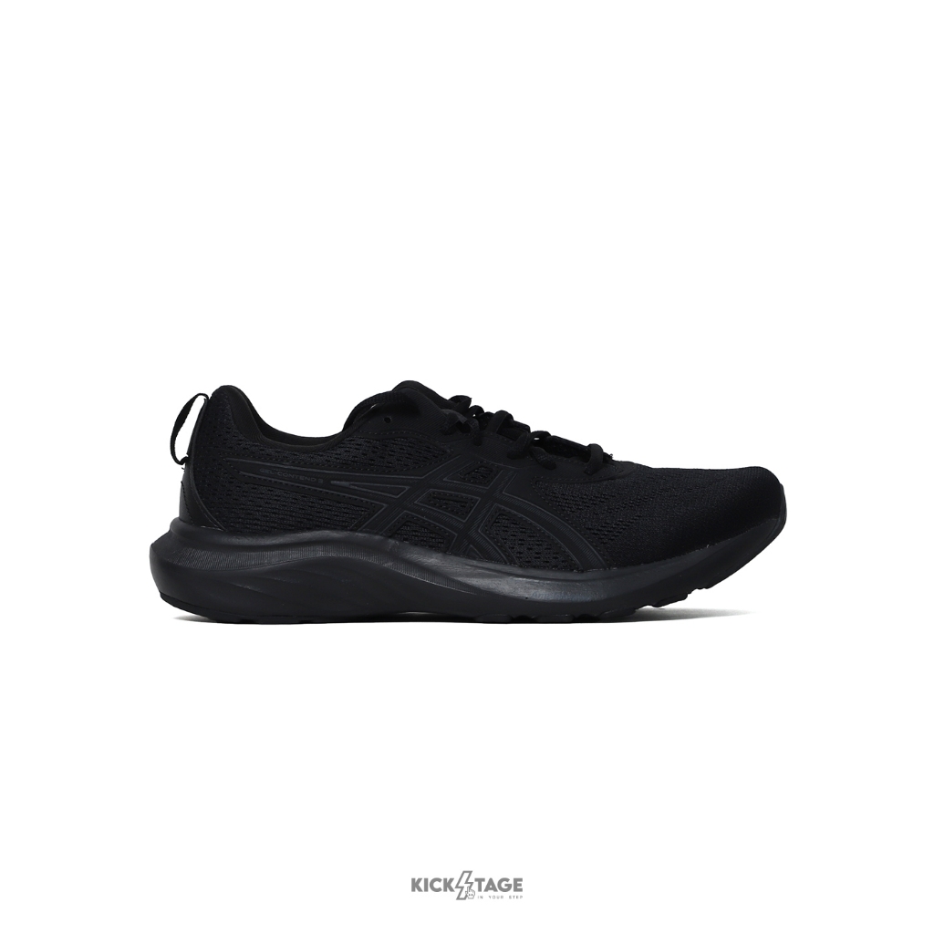 ASICS GEL-CONTEND 9 4E 全黑 超寬楦 緩震 休閒 慢跑鞋 男鞋【1011B882-003】