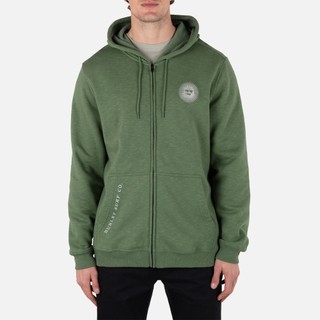 HURLEY｜男 SHADY SLUB ZIP 連帽外套