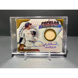 「85 Cards」2024 Topps Pristine Popular Demand Juan Soto 洋基 簽名