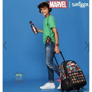 smiggle 現貨 正版🦸‍♂️🦸‍♀️🦸 Marvel 漫威 澳洲 書包 大容量 拉桿書包 蜘蛛人 禮物
