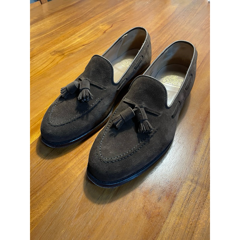 Crockett & Jones Cavendish深棕色樂福鞋