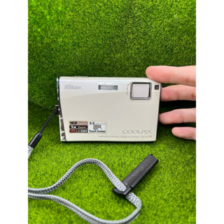 Nikon CoolPix S60復古CCD觸控屏數位卡片相機白