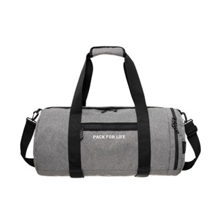 【OUTDOOR】悠遊寰旅-圓筒旅行袋-灰色 OD243306HGY