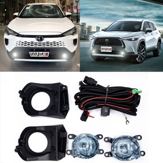 【PA LED】TOYOTA COROLLA CROSS CC LED 霧燈 總成 霧燈模組 霧燈框 線組 開關 30W