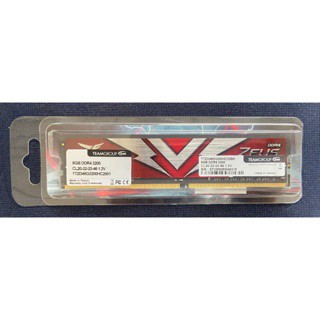 新莊 內湖 含稅價450元 TEAM十銓 DDR4-3200 8G 8GB CL20 桌上型超頻記憶體