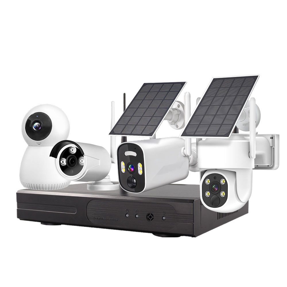 鴻嘉源 套裝NVR監視器主機 NVR 太陽能監視器主機 監視器 監控主機 戶外監視器主機 室內監控主機