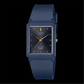 CASIO 卡西歐 知性 簡約 輕巧 復古 方框 腕錶 - 深藍 x 黑麵 (MQ-38UC-2A1) [秀時堂]