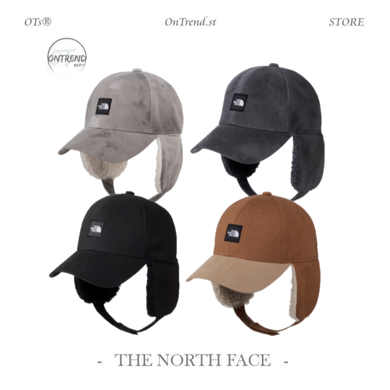 OTs® The North Face TNF 北臉 EARMUFF BALL CAP 遮耳帽 帽子 飛行帽 老帽