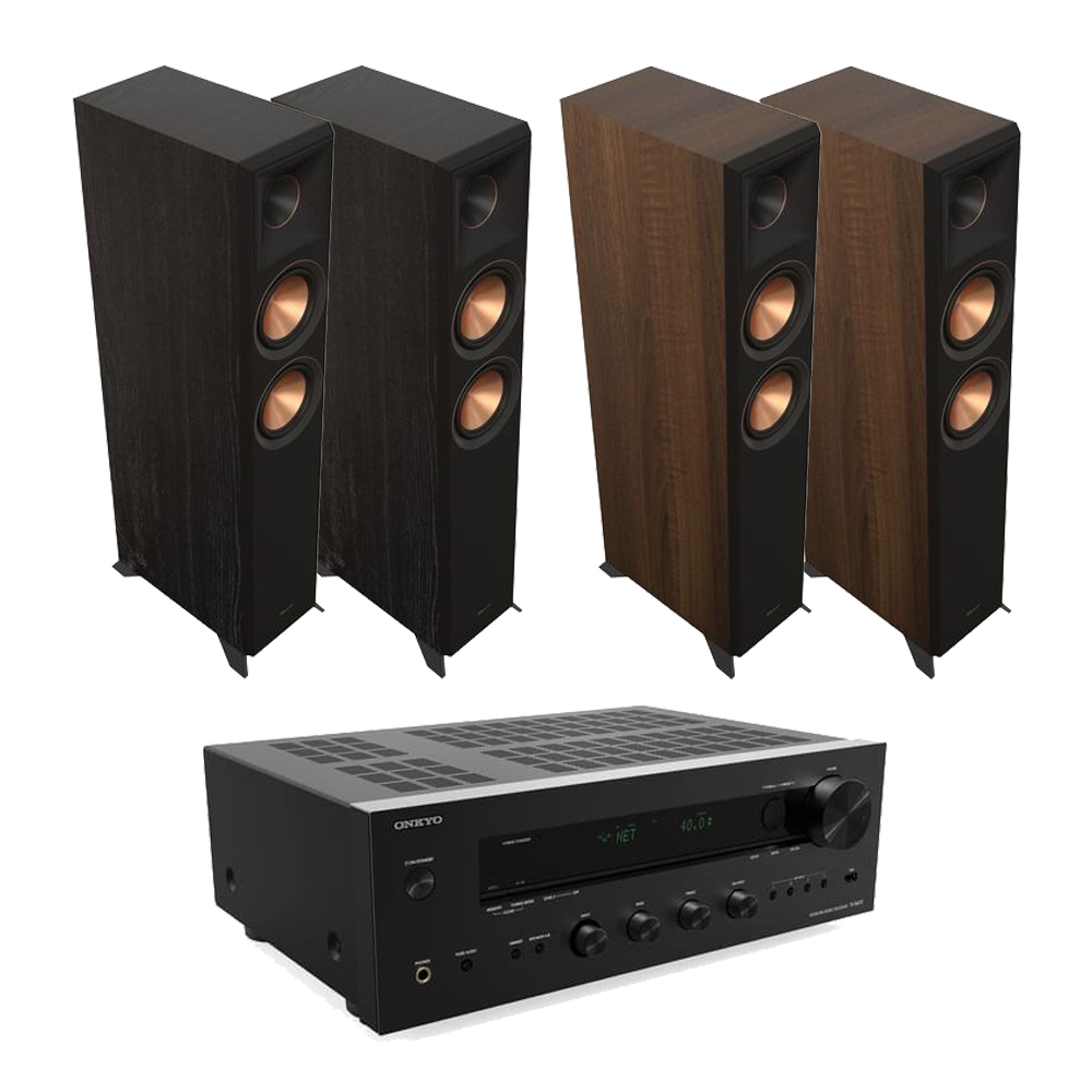 Klipsch RP-5000F II 落地喇叭+ONKYO TX-8470 串流綜合擴大機