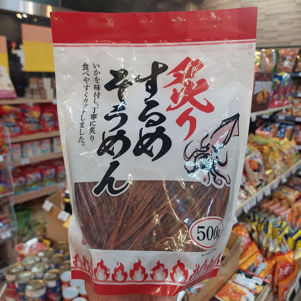 日本 好市多 限時搶購 炙燒 魷魚絲 魷魚籤 500G