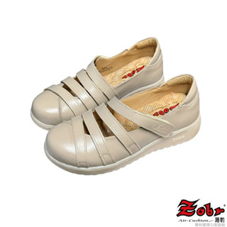 【B.T.A. SHOES】🔥ZOBR 路豹真皮輕便百搭休閒鞋 RB34d 女款 專利雙彈力氣墊鞋 休閒鞋 路豹氣墊鞋