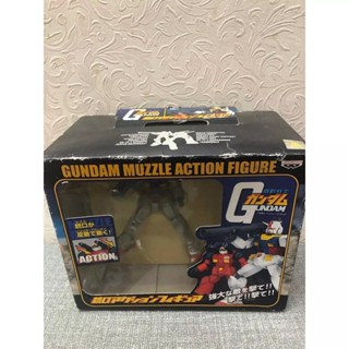 日本正版 機動戰士 Gundam RX-78-2 Muzzle Action Figure 鋼彈 高達 公仔 景品