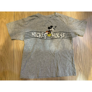 UNIQLO UT 120 cm 兒童 男童 棉質灰色 Disney 迪士尼 米奇 Mickey 短袖上衣 T恤