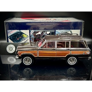 【收藏模人】DD Model Jeep Wagoneer 1989-1991 棕色 吉普 1:18 1/18