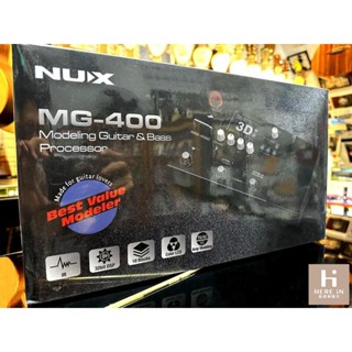 ▶合音樂器行◀ 全新 NUX MG-400 電吉他 綜合效果器 附送 變壓器 導線